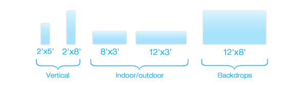 Church Banner Size Chart