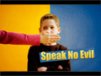 Church Banner of Speak No Evil