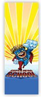 Church Banner of Superhero School