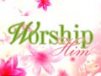 Church Banner of Worship Him